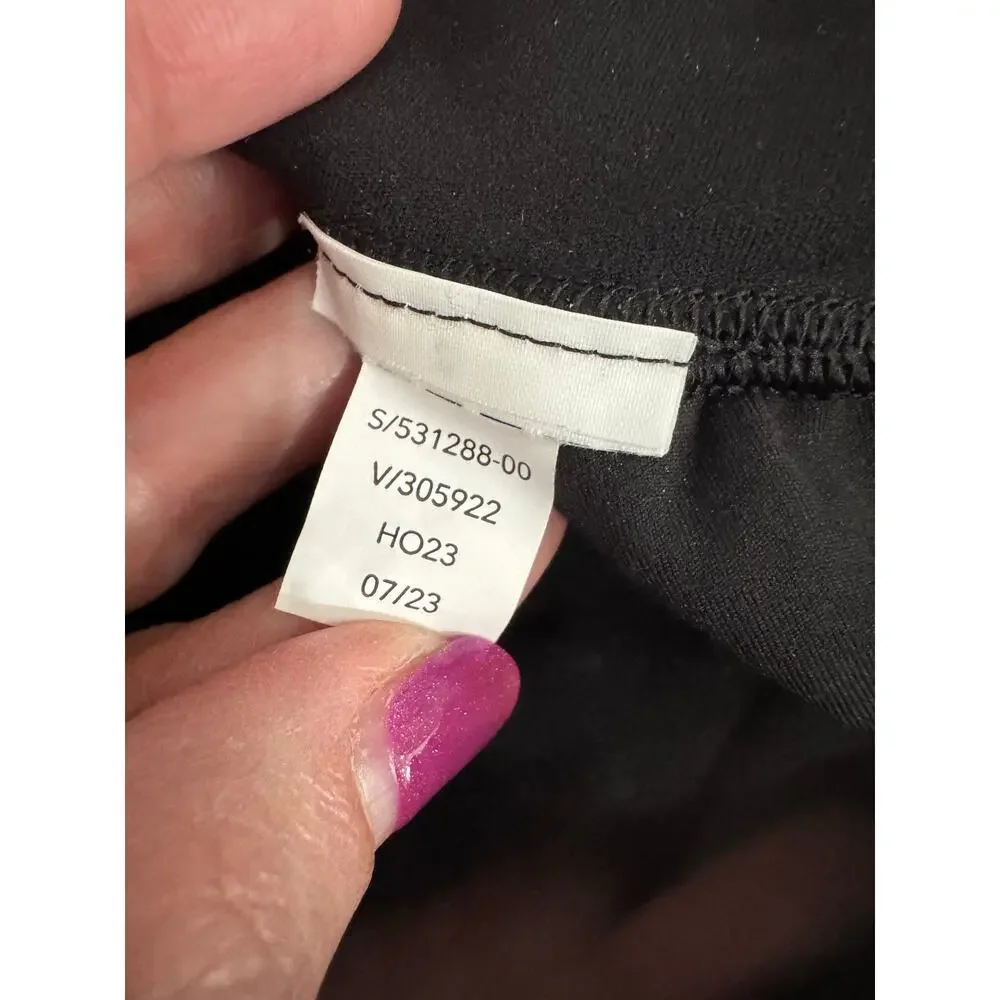 Athleta Salutation Black Lightweight Comfy Jogger in Powervita Size Medium - Picture 10 of 14